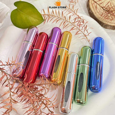 Refillable Mini Perfume Spray Bottle 2 Pcs