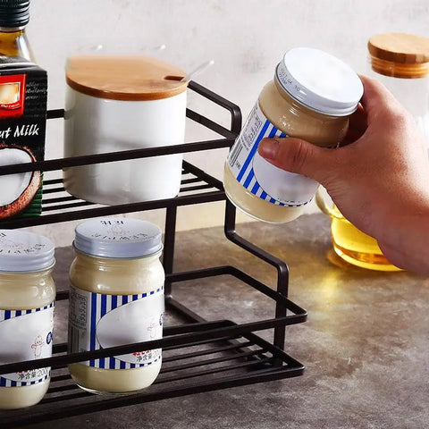 2-Tier Spice Seasoning Rack