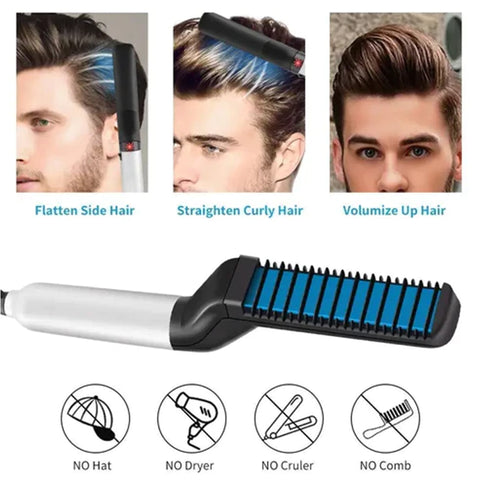 Multifunctional Hair & Beard Brush