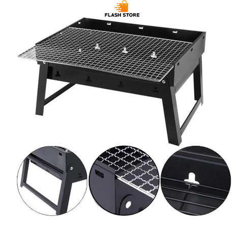 Portable & Foldable BBQ Grill Space Saver