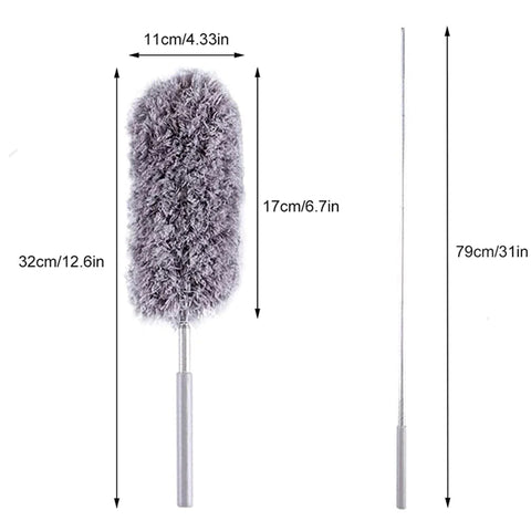 Microfiber Duster Brush With Long Handle