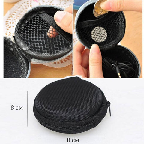 Portable Earphone & Sim Card Pouch