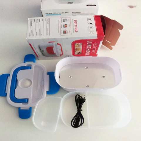 Electric Lunch Box with Plastic Container