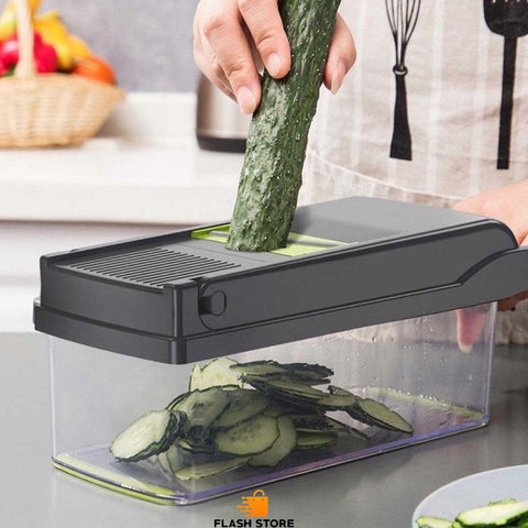 14 in 1 Multifunctional Vegetable Cutter With Container