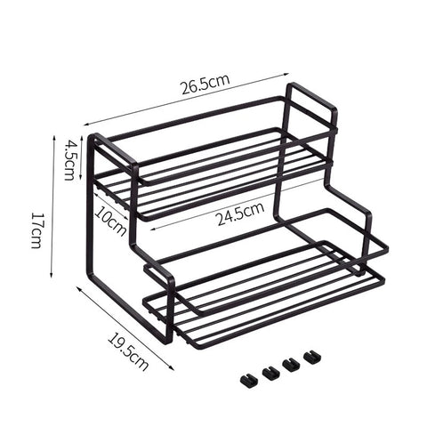 2-Tier Spice Seasoning Rack