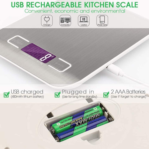 Digital Weight Scale With LCD Display