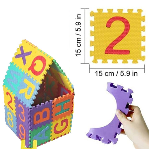 Kids Foam Puzzle Play Mat 10Pc Set
