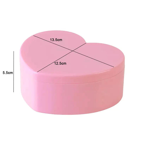 Double Layer Jewelry Storage Box With Mirror