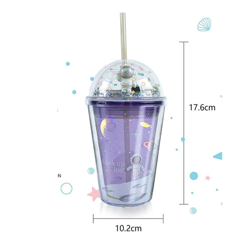 Sipper Water Bottle With Straw