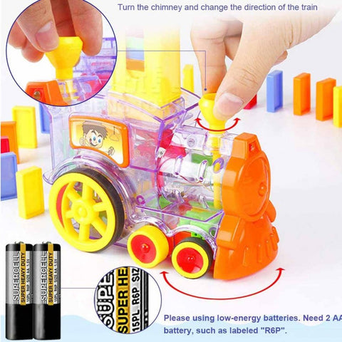 Domino Block Set, Building And Stacking Toy Blocks