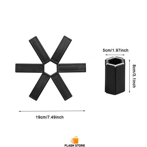 Folding Heat Insulation Resistant Hot Table Mat Pack Of 2