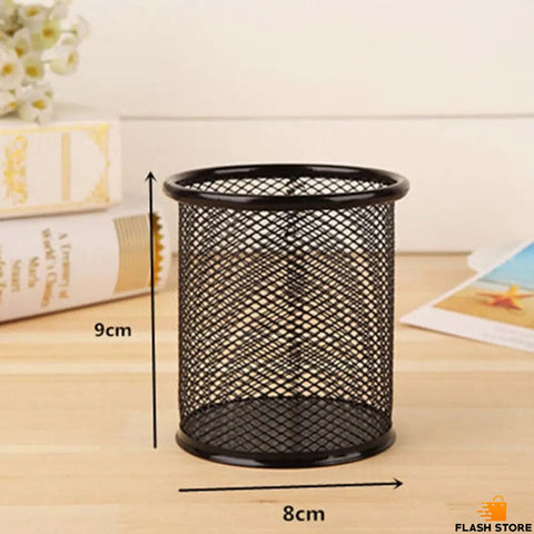 Metal Mesh Pen Holder