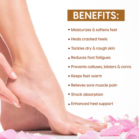 Full Silicone Gel Heel Protector Socks
