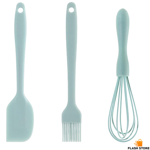 BakeEase Silicone 3 Pcs Baking Tools Set