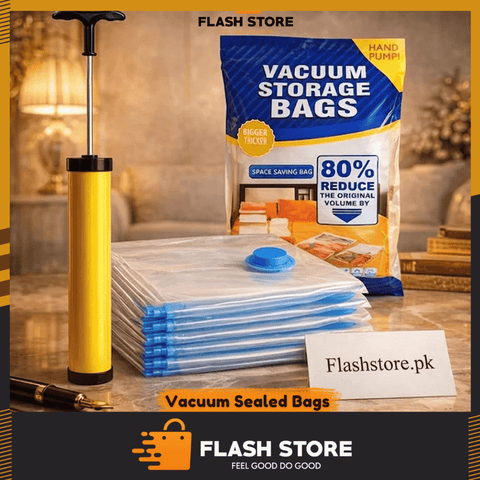 Vacuum Storage Sealed Bags (5 Bags)