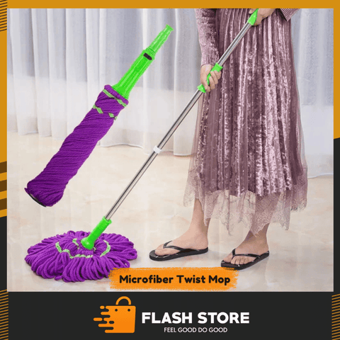 Rotating Microfiber Twist Mop