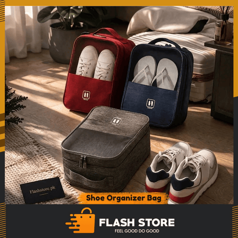 Premium Luxury Travel Shoe Organizer Bag