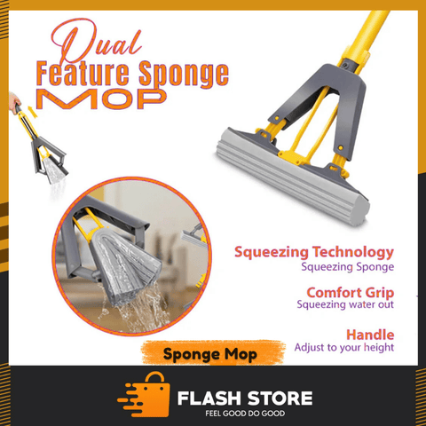 Dual Feature Sponge Mop