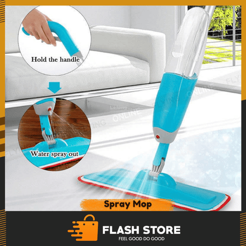Premium Microfiber Water Spray Mop