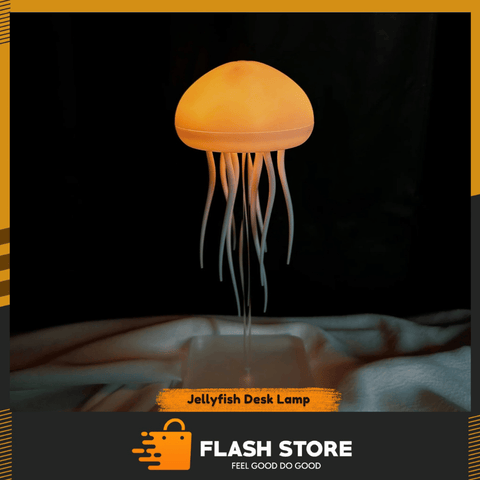 Rechargeable LED Jellyfish Desk Lamp