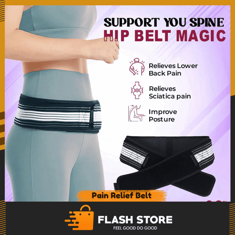 Hip & Back Pain Relief Belt