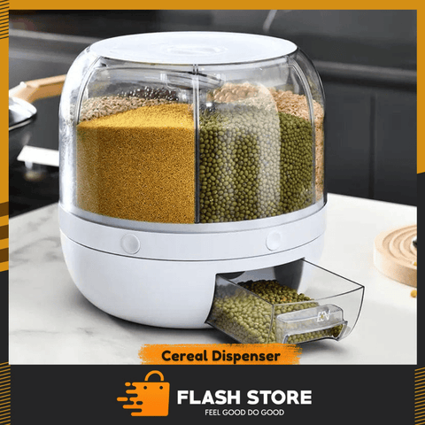 360° Rotatable 6-in-1 Grain Dispenser