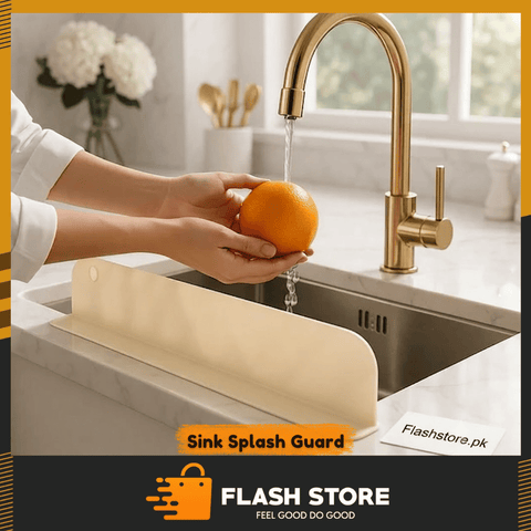Silicone Sink Splash Guard with Suction