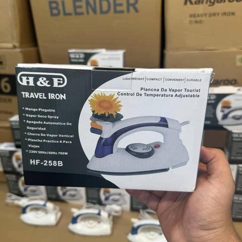 Flat Folding Traveling Steam Iron