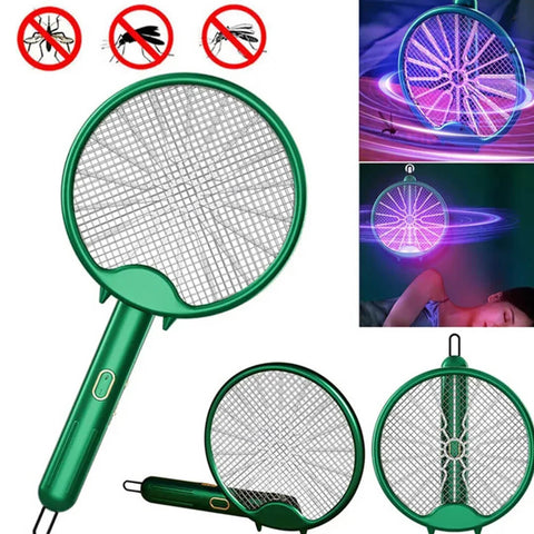 Foldable Electric Mosquito Killer Fly Swatter Rechargeable