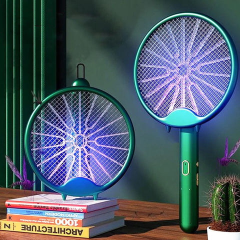 Foldable Electric Mosquito Killer Fly Swatter Rechargeable