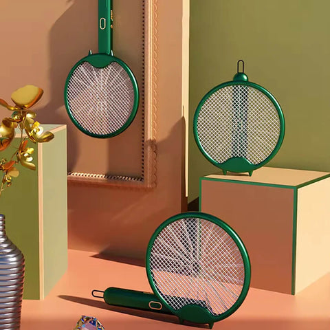 Foldable Electric Mosquito Killer Fly Swatter Rechargeable