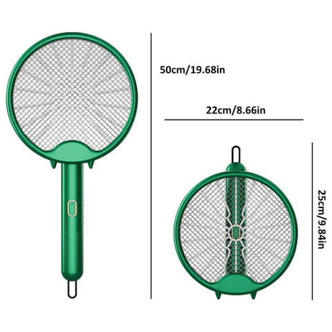 Foldable Electric Mosquito Killer Fly Swatter Rechargeable