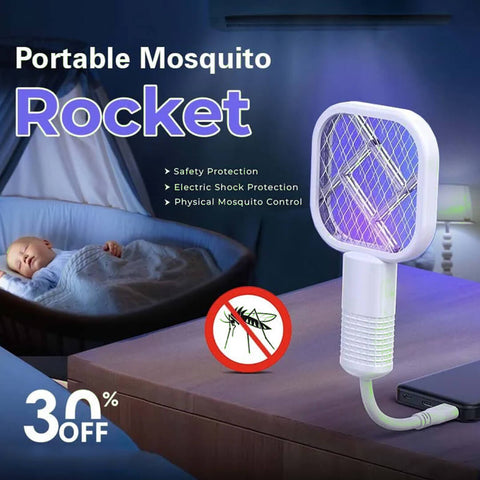 Mini Portable Mosquito Racket