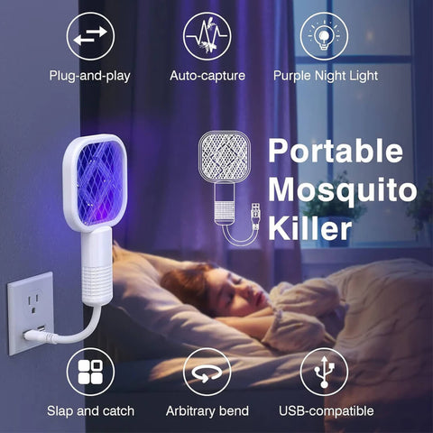 Mini Portable Mosquito Racket