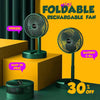 Telescopic Rechargeable Folding Fan