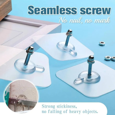 Punch-Free Screw Stickers (High Quality)