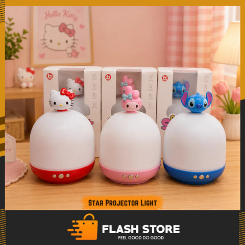 Cute LED Star Projector Lamp