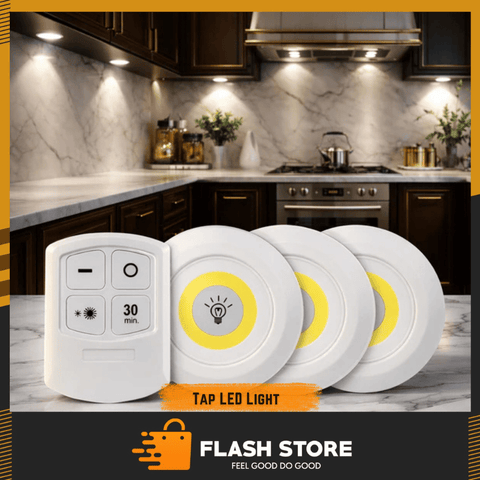 Pack of 03 LED Light With Remote Control