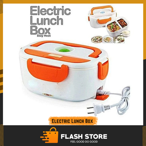 Electric Lunch Box with Plastic Container