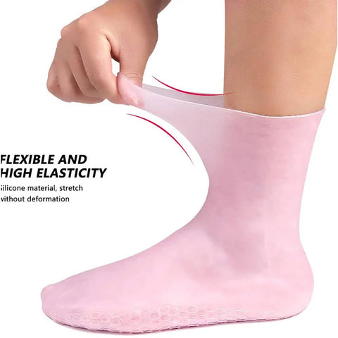 Silicone Moisturizing Socks - High Quality & Long Lasting