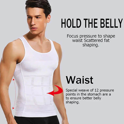 Slimming Men's Body Shaper 🏋️‍♂️💪