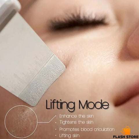 Ultrasonic Facial Skin Scrubber