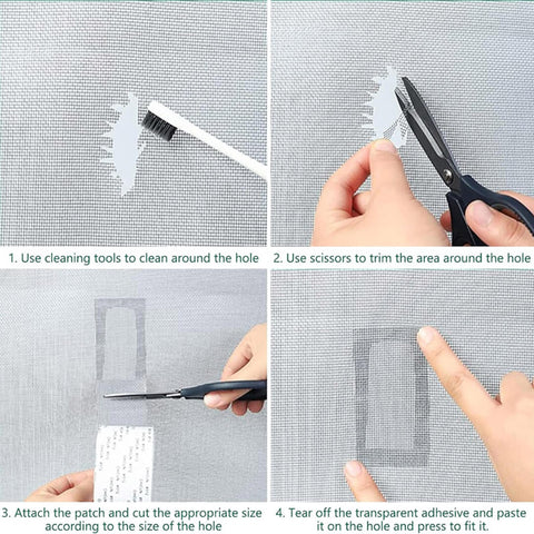 Window Repair Mesh Tape