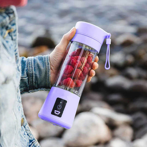 Juicer & Blender With A Rechargeable Battery