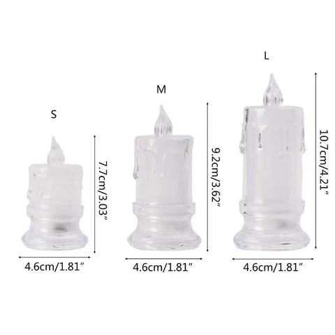 Table Decor Flameless Candles