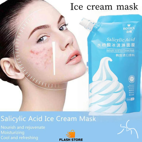Salicylic Acid Ice Cream Mask
