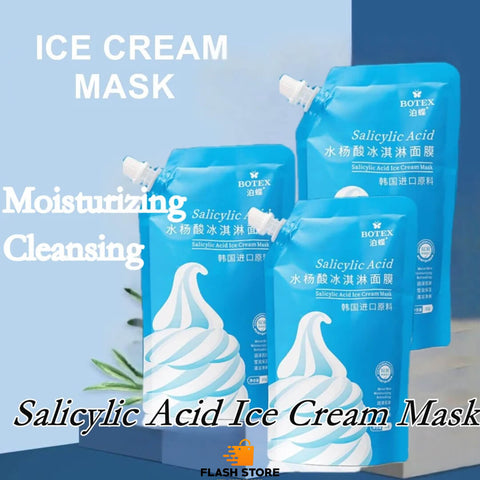 Salicylic Acid Ice Cream Mask