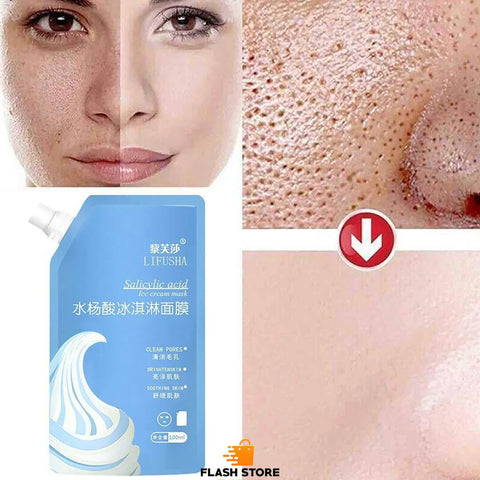 Salicylic Acid Ice Cream Mask