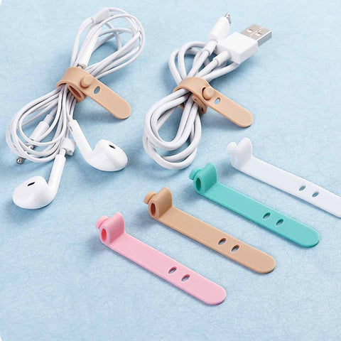 Silicone Cable Tie Pack Of 4pcs
