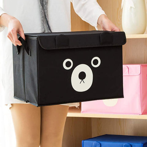 Foldable Panda Storage Box, Cute Panda Cartoon Storage Box